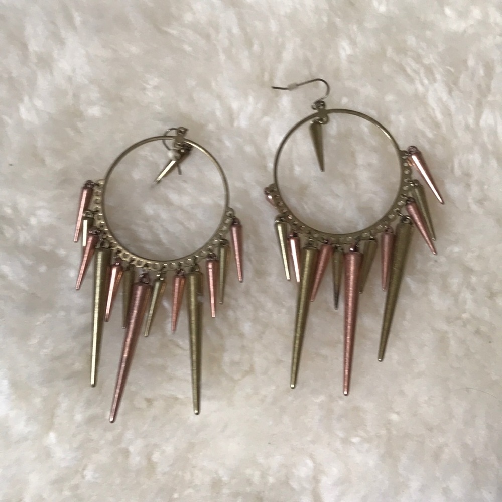 Urban outfitters spike earrings
